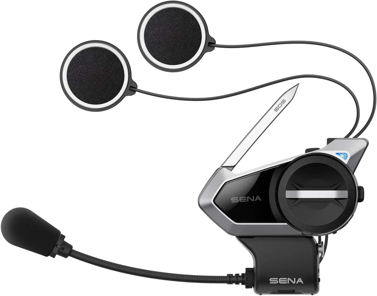 2026 NewSena 50S-01 Motorcycle Mesh Intercom Bluetooth Headset Communication System (Discontinued)