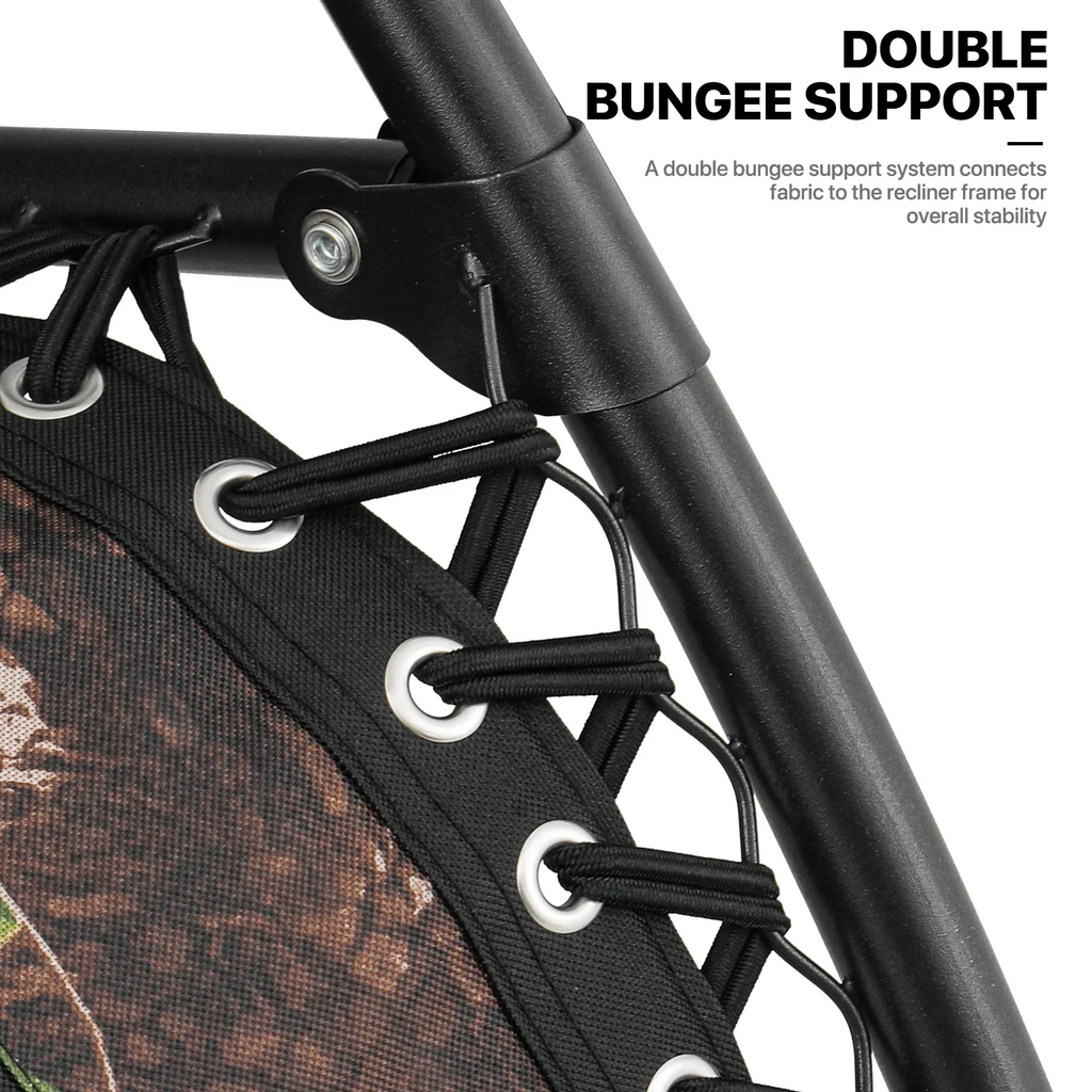 2026 NewMoNiBloom Zero Gravity Chairs Set of 2, Folding Outdoor Patio Beach Recliner with Canopy Shade & Headrest, Black