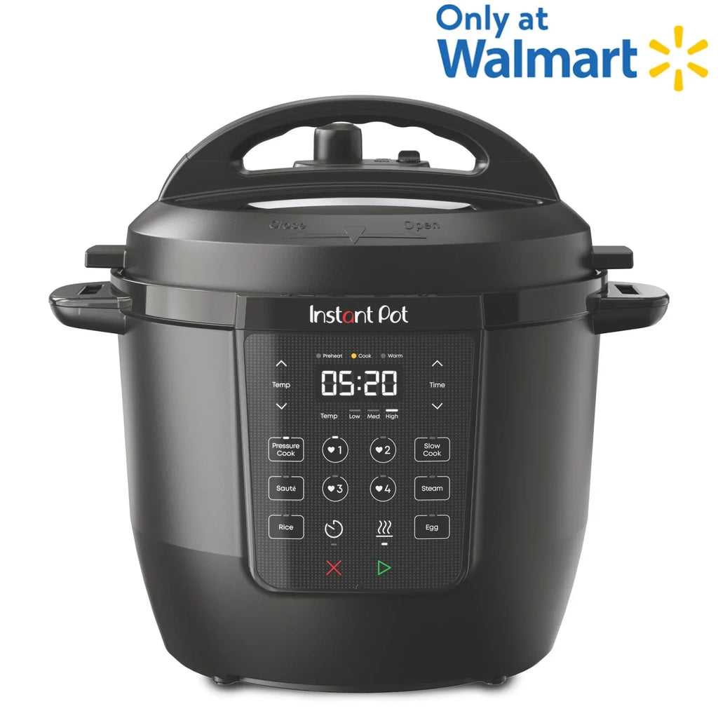 2026 NewInstant Pot 6Qt RIO Chef Series 7-in-1 Multi-Cooker, Pressure Cooker, Slow Cook, & More, Black