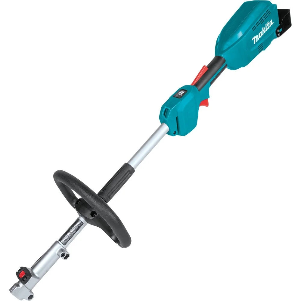 2026 NewMakita XUX02SM1X1 18V LXT Brushless Lithium-Ion Cordless Couple Shaft Power Head Kit with 13 in. String Trimmer Attachment and (4 Ah)