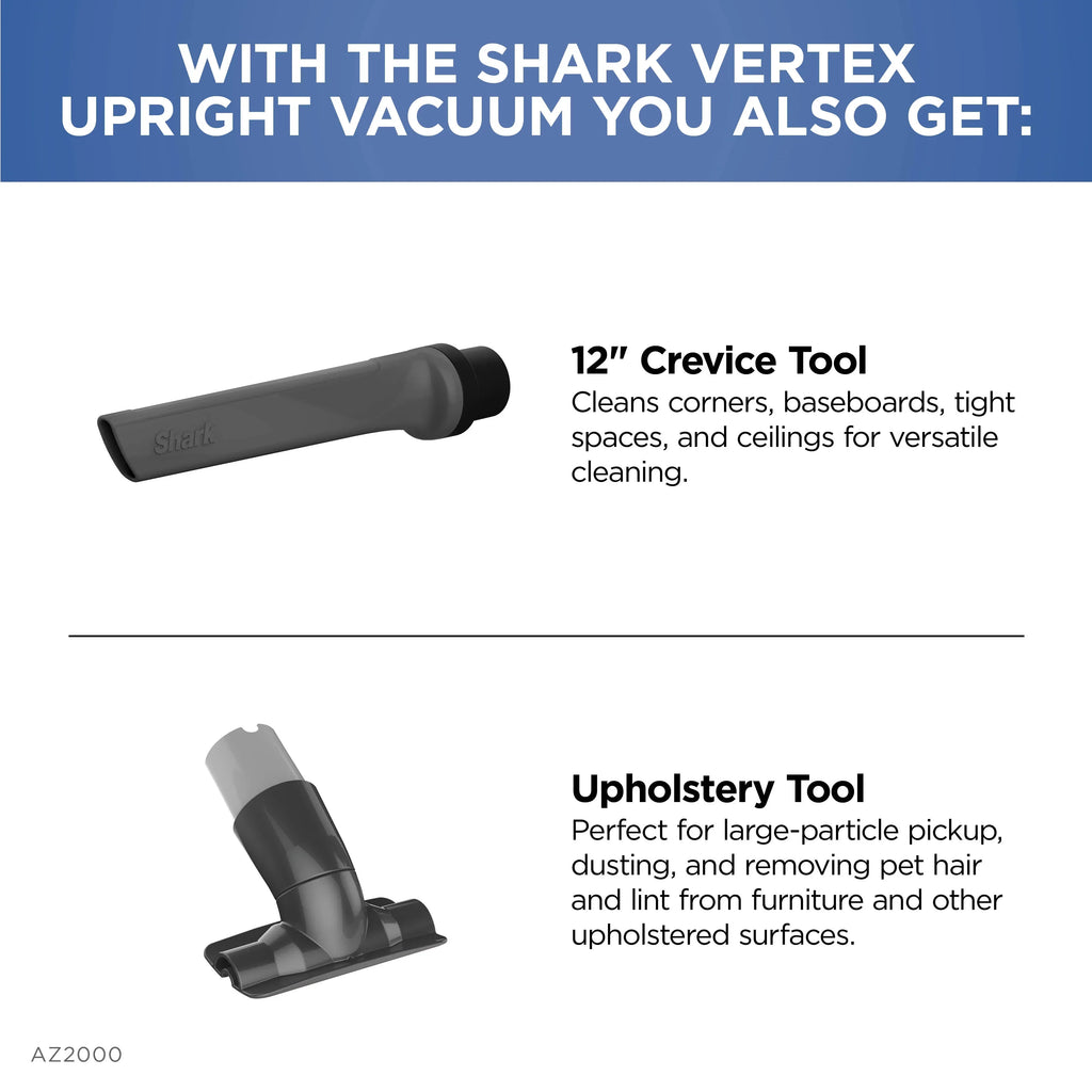 2026 NewShark Vertex DuoClean PowerFin Upright Vacuum Powered Lift-Away?, Self-Cleaning Brushroll, AZ2000