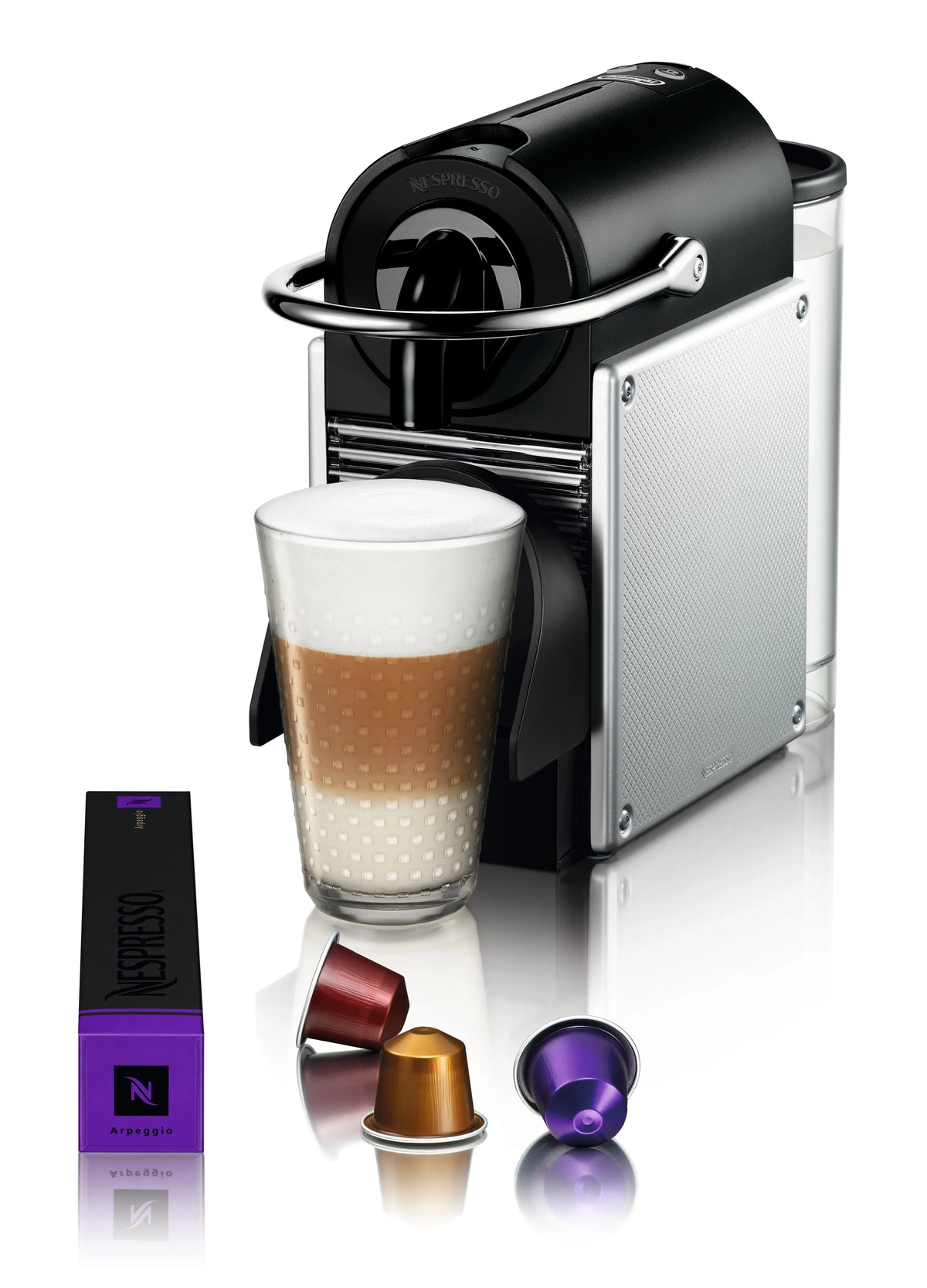 2026 NewNespresso Pixie Espresso Machine by De'Longhi, Aluminum