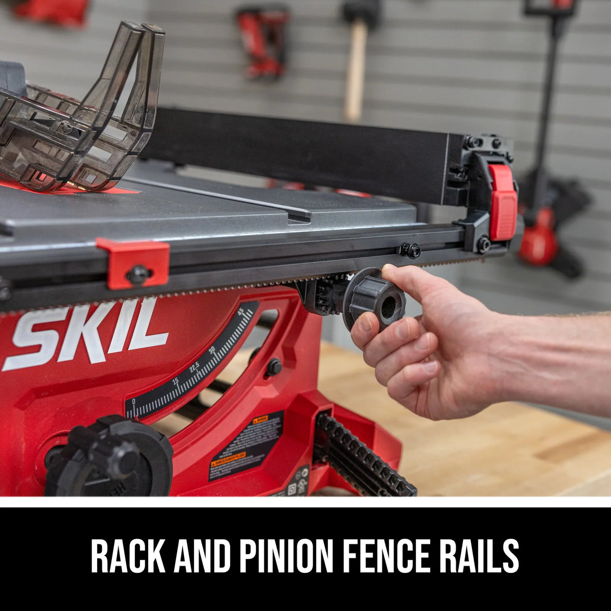2026 NewSKIL TS6328-00 13 Amp 8-1/4" Compact Portable Jobsite Table Saw with Rack and Pinion Rip Fence