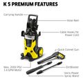 2026 NewKarcher Pressure Washer, K5 Premium, 1.45 GPM, Hose Reel, 32 ft. Hose - 2000 PSI