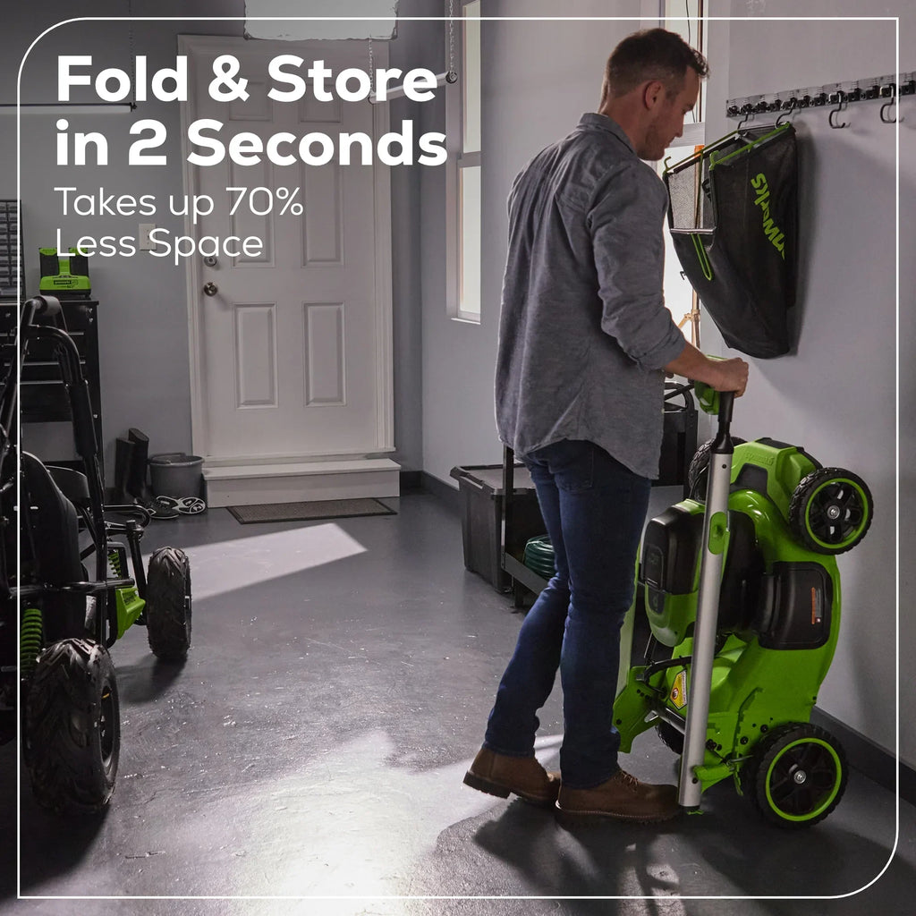 2026 NewGreenworks 60V 21" Self Propelled Lawn Mower with (1) 8.0 Ah Battery & Rapid Charger 2546402