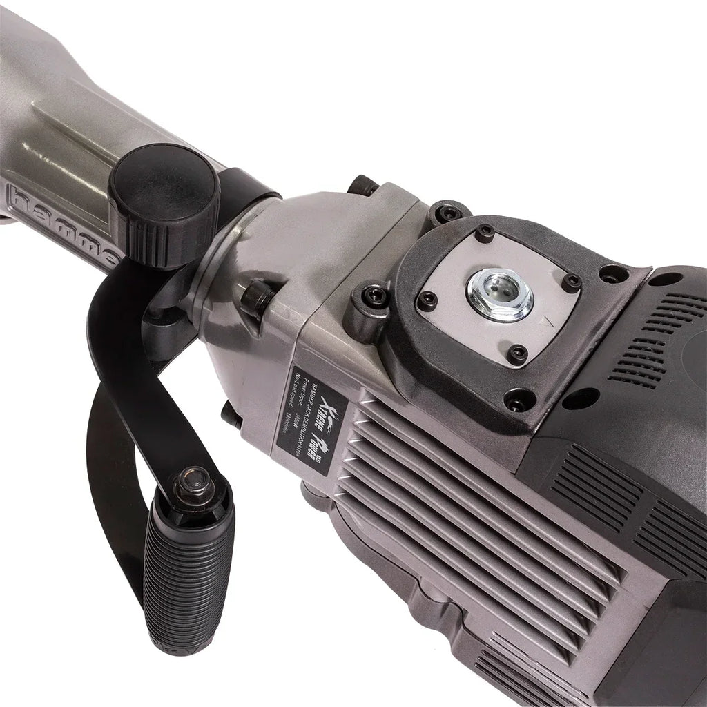 2026 NewXtremepowerUS Demolition Jack Hammer Heavy Duty, 3600W Electric Jackhammer 1900BPM Power Drill Concrete Breaker Bar Point & Chisel Bits Chisel Set