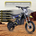 2026 NewMotoTec 36v 1000w (HP112E) Electric Dirt Bike Blue