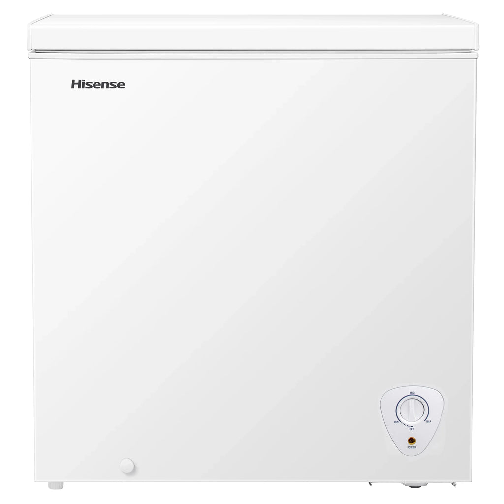 2026 NewHisense 7 cu ft Garage Ready Chest Freezer- White