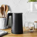 2026 NewZWILLING Enfinigy Cool Touch 1-Liter Electric Kettle, Cordless Tea Kettle & Hot Water - Black