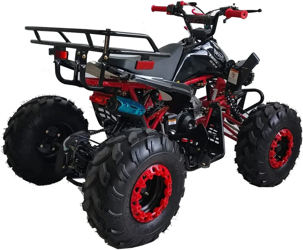2026 NewX-Pro Brand New 125cc Gas ATV, Automatic Transmission w/Reverse Remote Control Big 19"/18" Tires