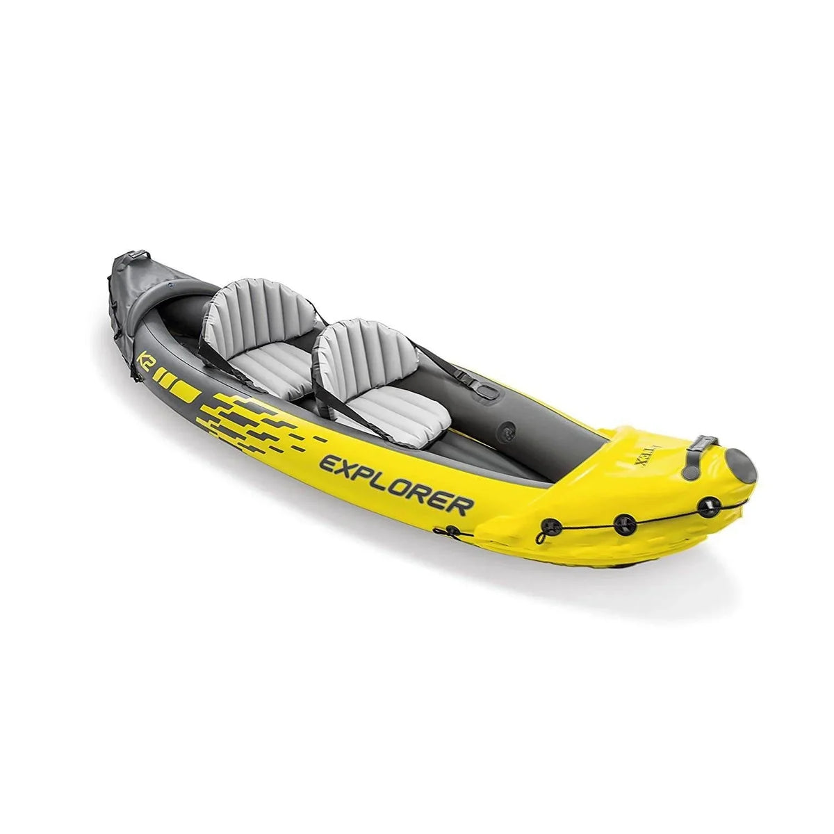 2026 NewIntex 2-Person Inflatable Kayak with Oars, Pump & 1-Person Inflatable Kayak