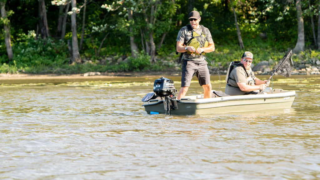 2026 NewPelican - Boat Intruder 12 - Jon Fishing Boat - 12 ft. - Great for Hunting/Fishing, Khaki/Beige