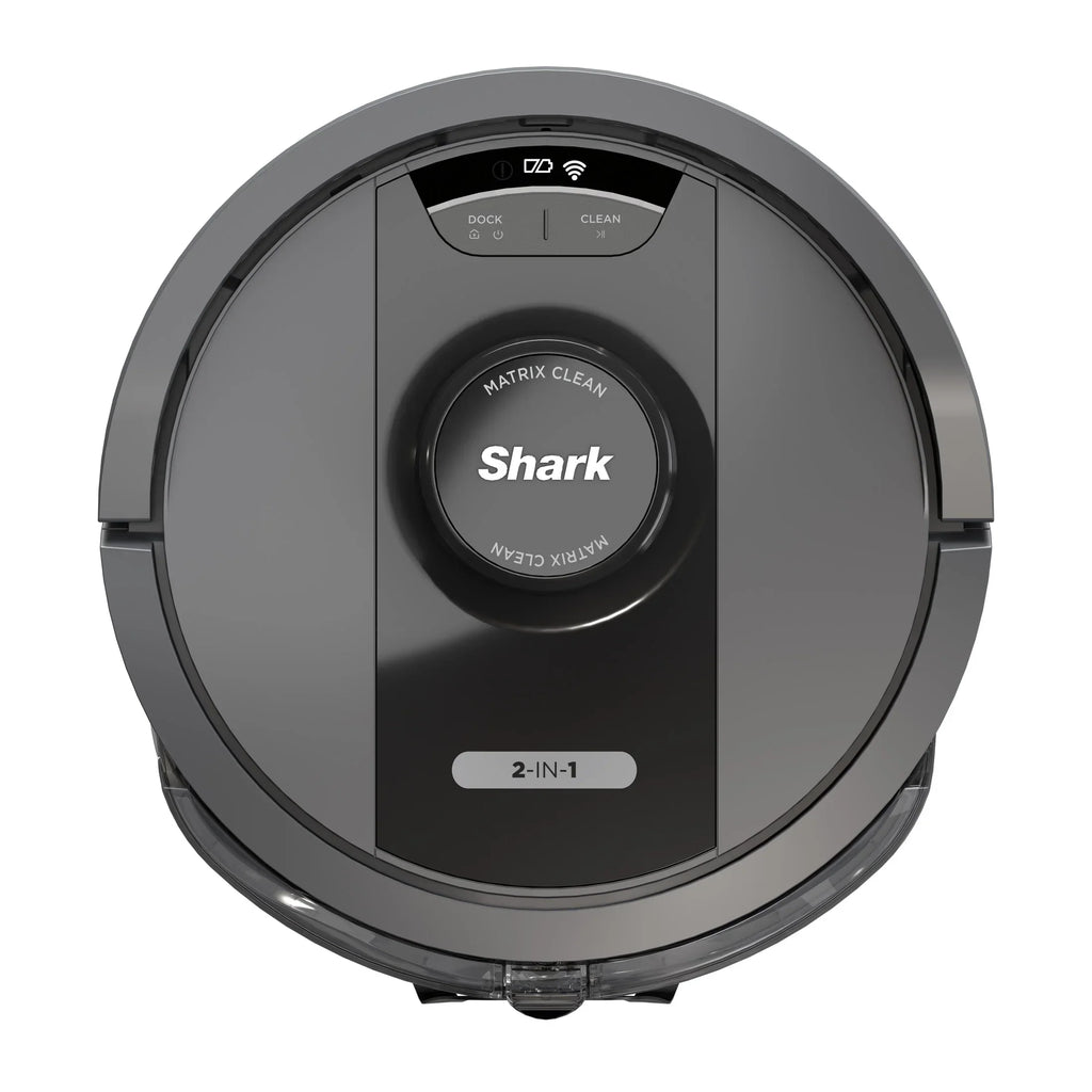 2026 NewShark Matrix Robot Vacuum & Mop, Auto Empty, Carpets and Hard Floors, 30-Day Capacity Base, Precision Home Mapping, Pet-Friendly, Wi-Fi, RV2400WS