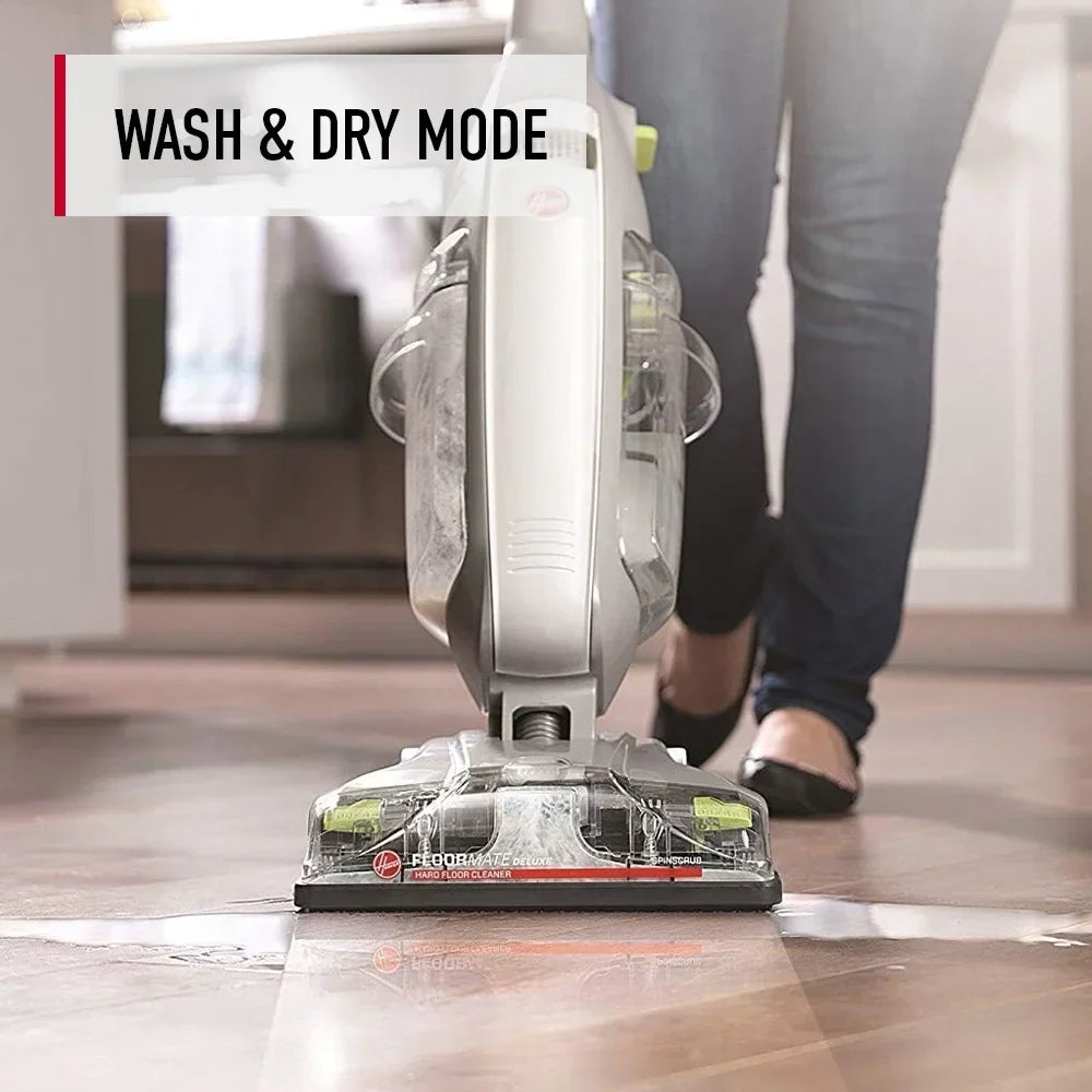 2026 NewHoover FloorMate Deluxe Corded Hard Floor Cleaner, for Hardwood, Vinyl, Ceramic Tile, Laminate, and Marble, Dual Tank, Dry Mode, FH40160