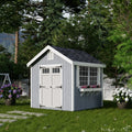 2026 NewLittle Cottage Co. 8x8 Colonial Williamsburg Shed with Operable Windows, Outdoor Wood Storage Do-It-Yourself Precut Kit