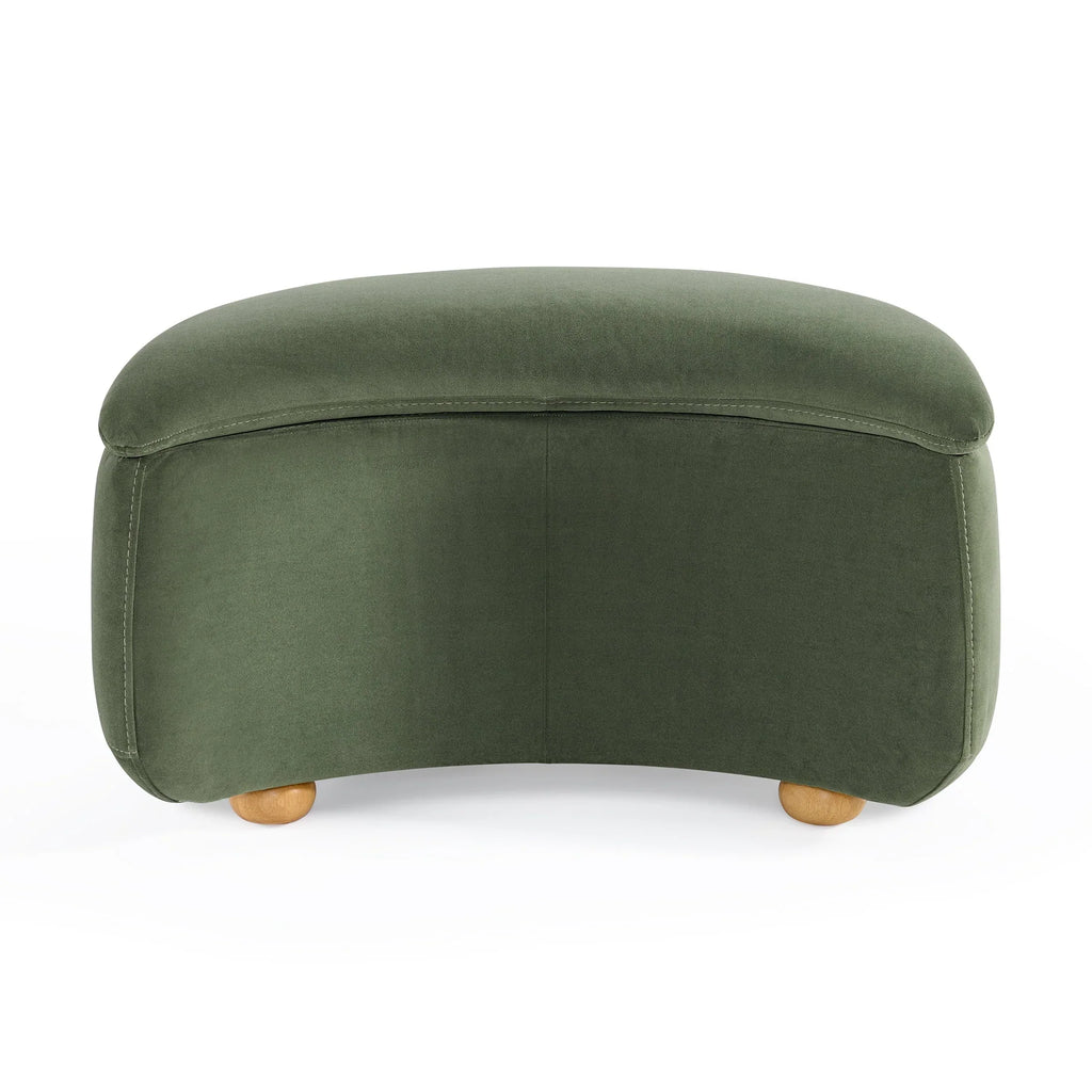 2026 NewBetter Homes & Gardens Juliet Modern Boucle Chaise & Storage Ottoman, Pearl