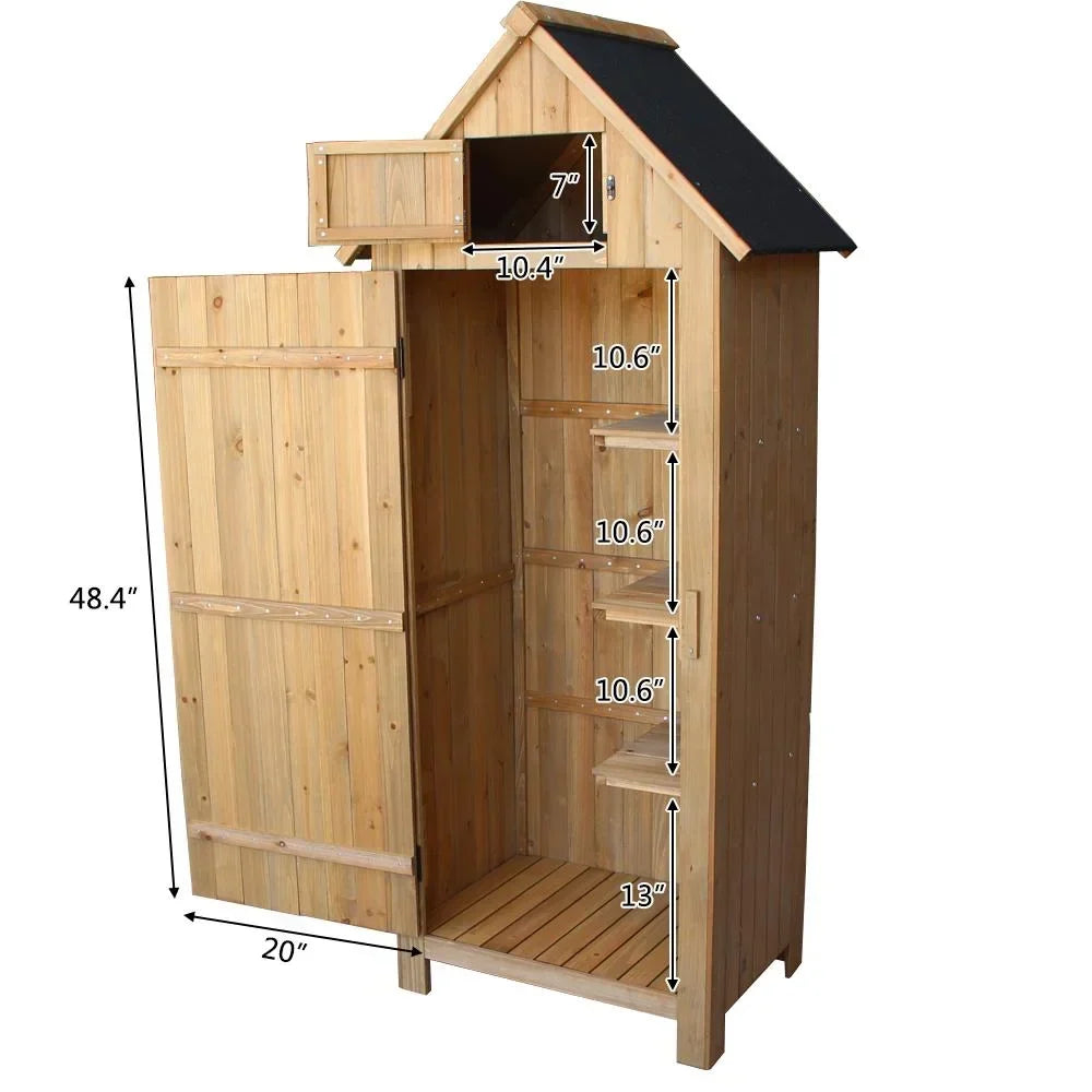 2026 NewWinado 70" Wooden lockers with Firwood Single Door Durable