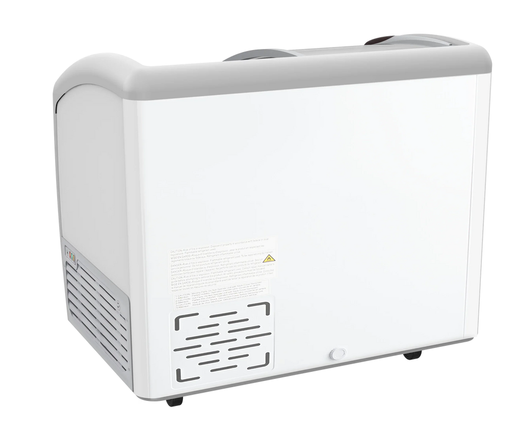 2026 NewKoolMore 40 in. Display Ice Cream Freezer - 9 Cu. ft.