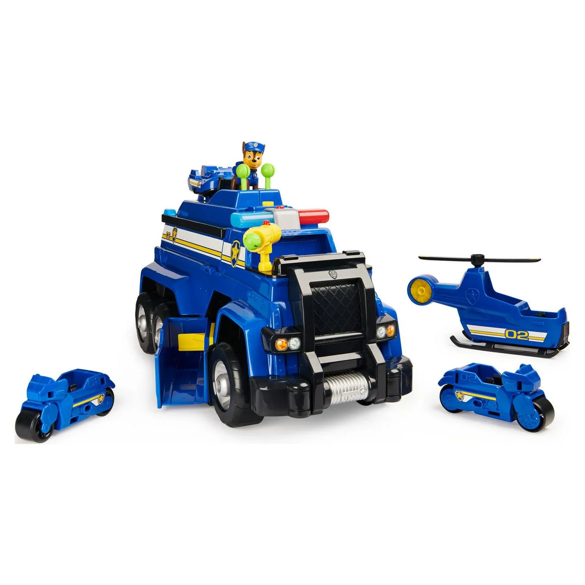 2026 NewPAW Patrol. Chase's 5-in-1 Ultimate Cruiser with Lights and Sounds. for Kids Aged 3 and up