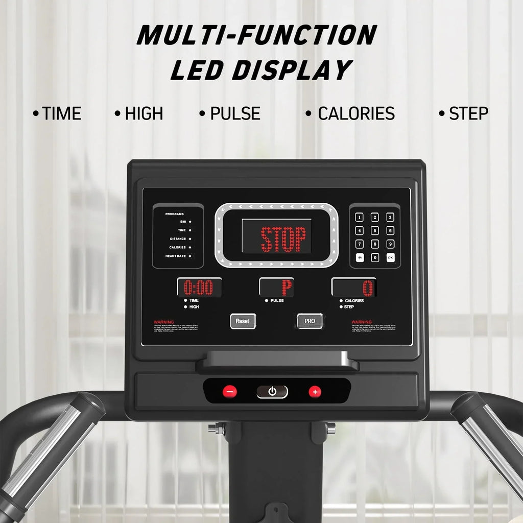 2026 NewStairmaster, syedee Stair Stepper with LED Screen, Stepmill Exercise Machine with 12 Workout Programs, 441LBS Step Machine, 24-164 Steps/Minute(Black)