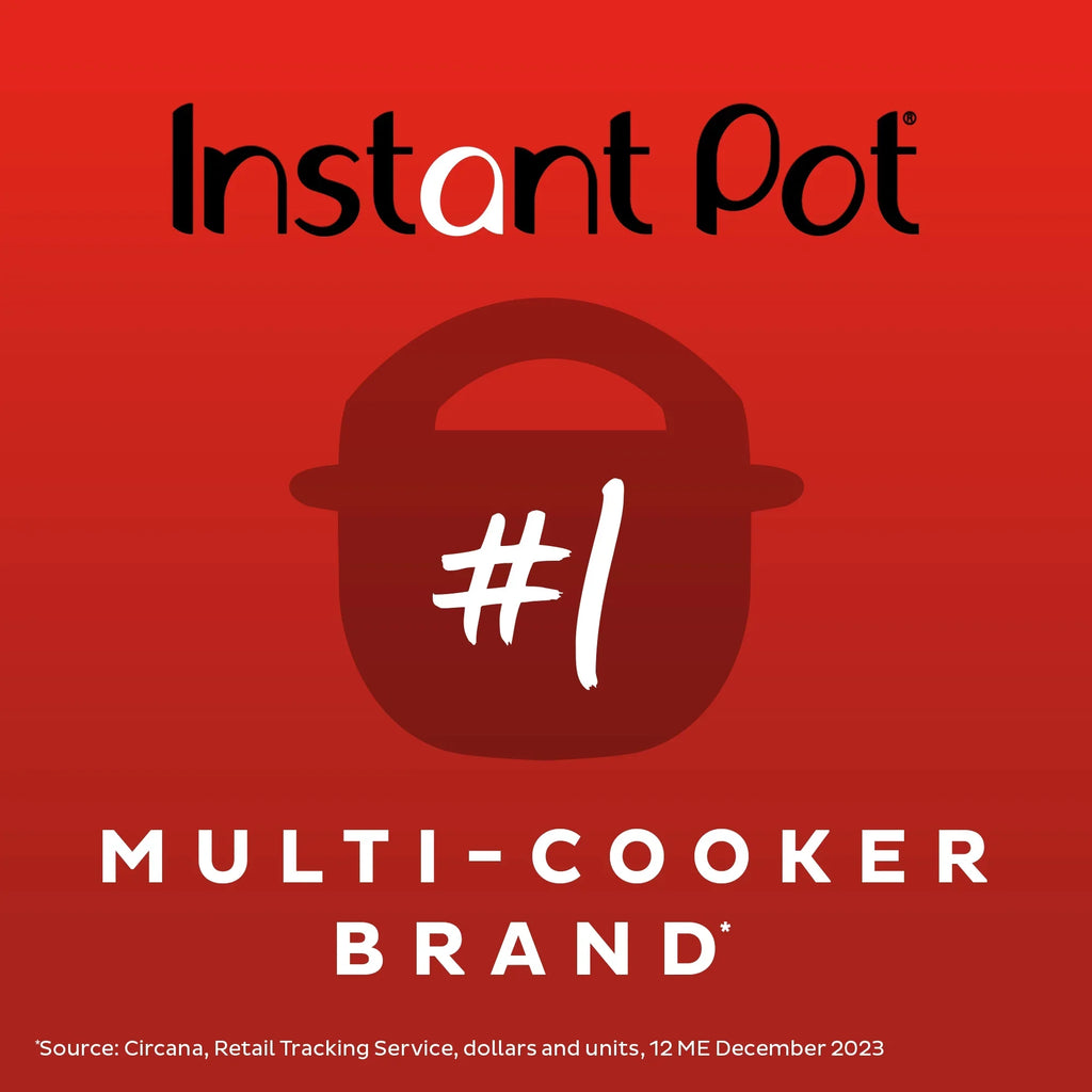 2026 NewInstant Pot 6Qt RIO Chef Series 7-in-1 Multi-Cooker, Pressure Cooker, Slow Cook, & More, Black