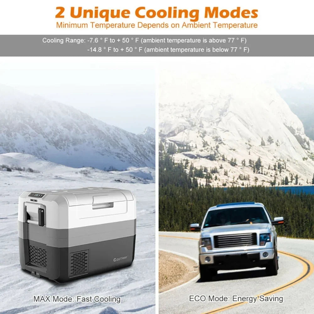 2026 NewAimee Lii 58 Quart Portable Electric Camping Car Cooler, Travel Cooler, Outdoor Picnic Camping Equipment for Camping Hiking Traveling