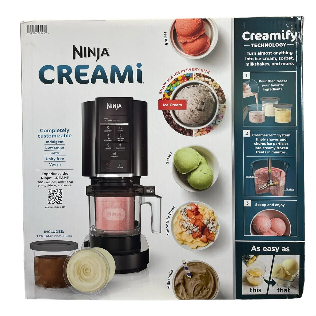 2026 NewNinja Creami Ice Cream Maker CN305A Black