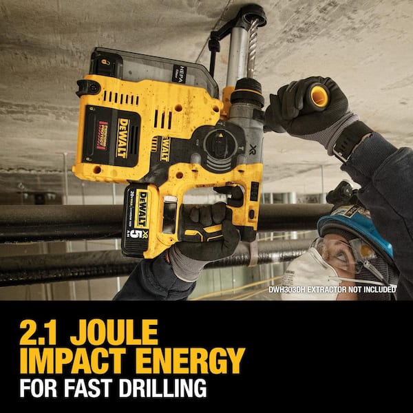 2026 New20V MAX XR Cordless Brushless 1 in. SDS Plus L-Shape Rotary Hammer (Tool Only)