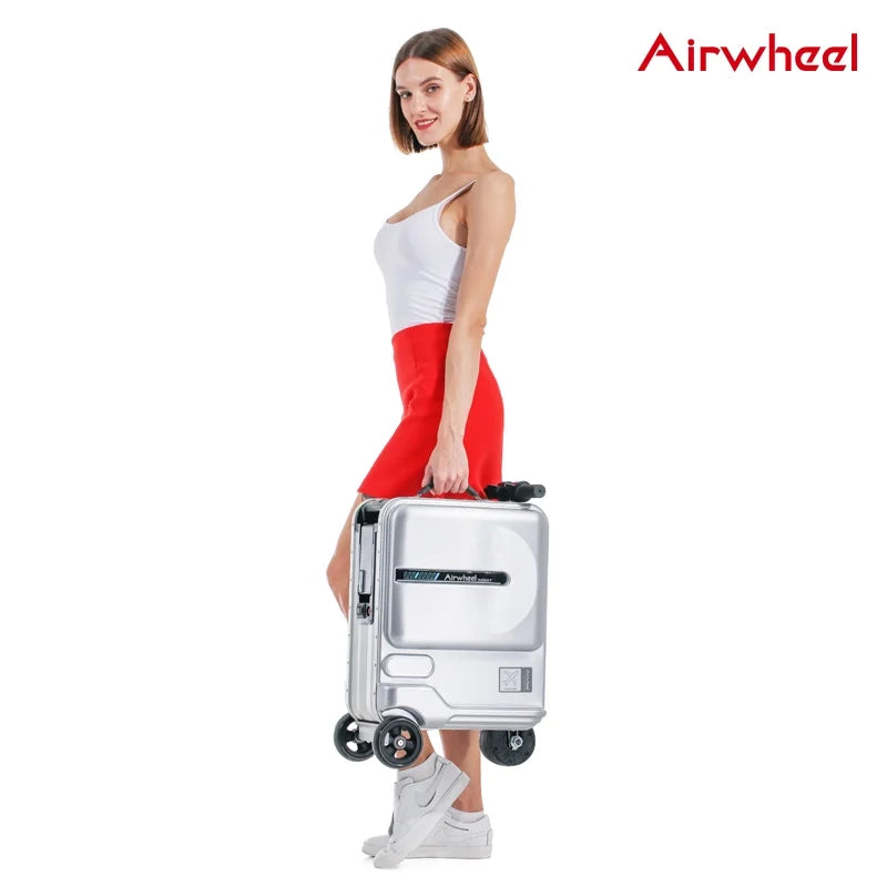 2026 NewAirwheel 20 Inch SE3miniT Smart Robot Electrical Riding Luggage Ride on Scooters Carry On Luggage for Travel