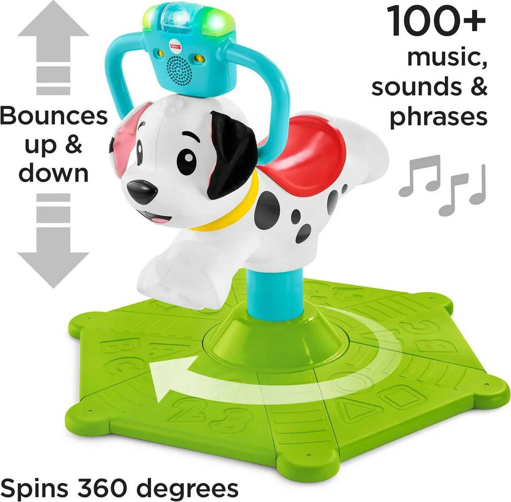 2026 NewFisher-Price Bounce and Spin Puppy