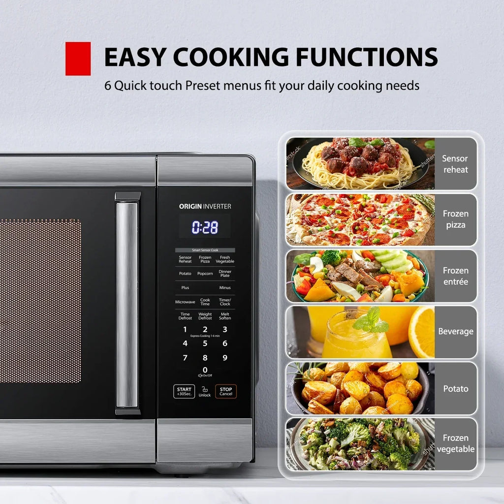 2026 NewToshiba 2.2 cu. ft. 24.4'' Microwave Oven in Stainless Steel