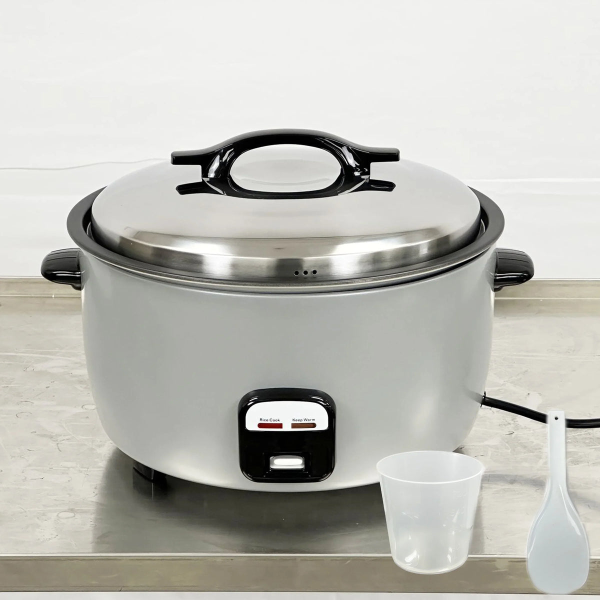 2026 NewNSF Commercial Rice Cooker Warmer 30 Cup Uncooked Rice, 120V Rice Cooker 1550W