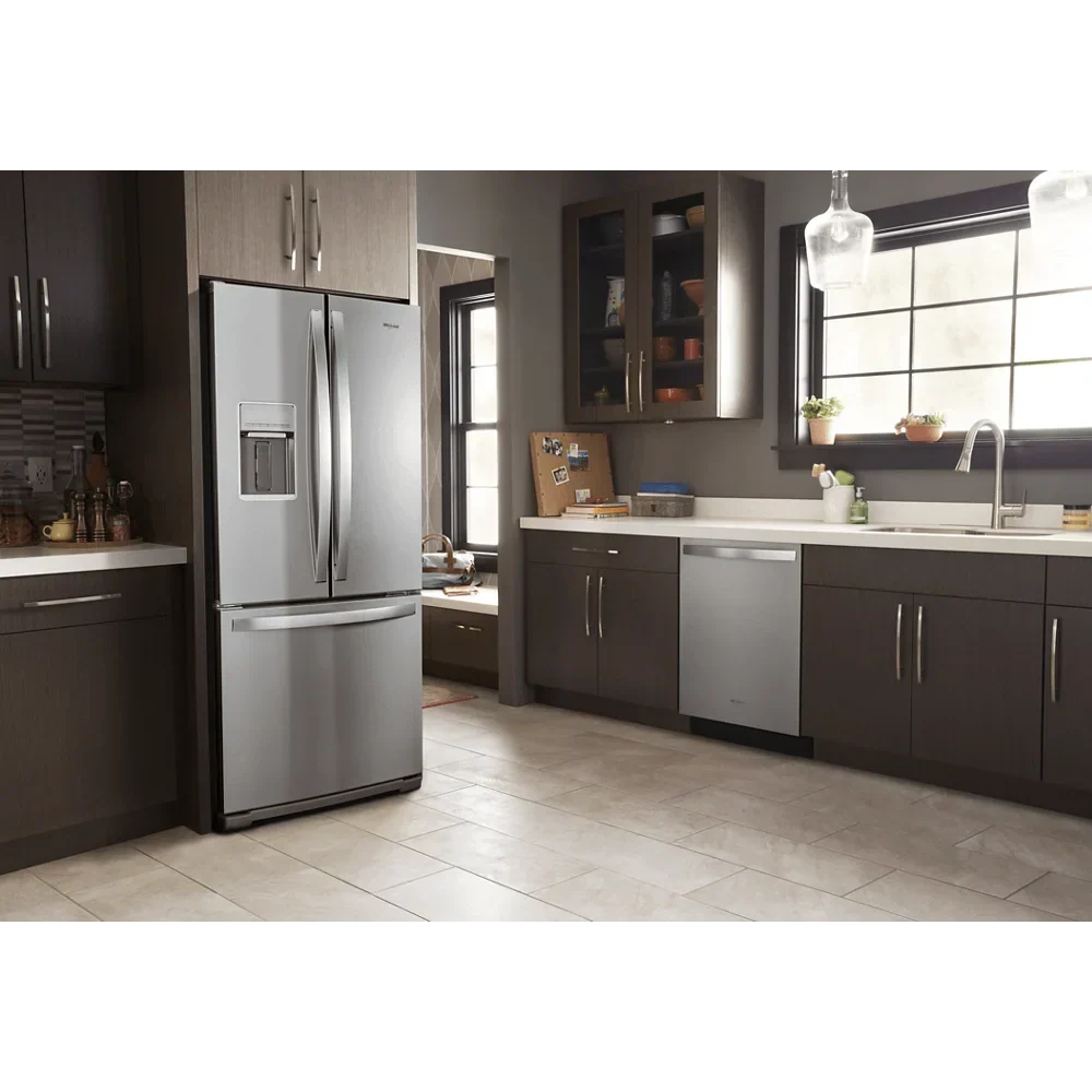 2026 NewWhirlpool Wrf560seh 30" Wide 19.7 Cu. Ft. French Door Refrigerator - Stainless Steel