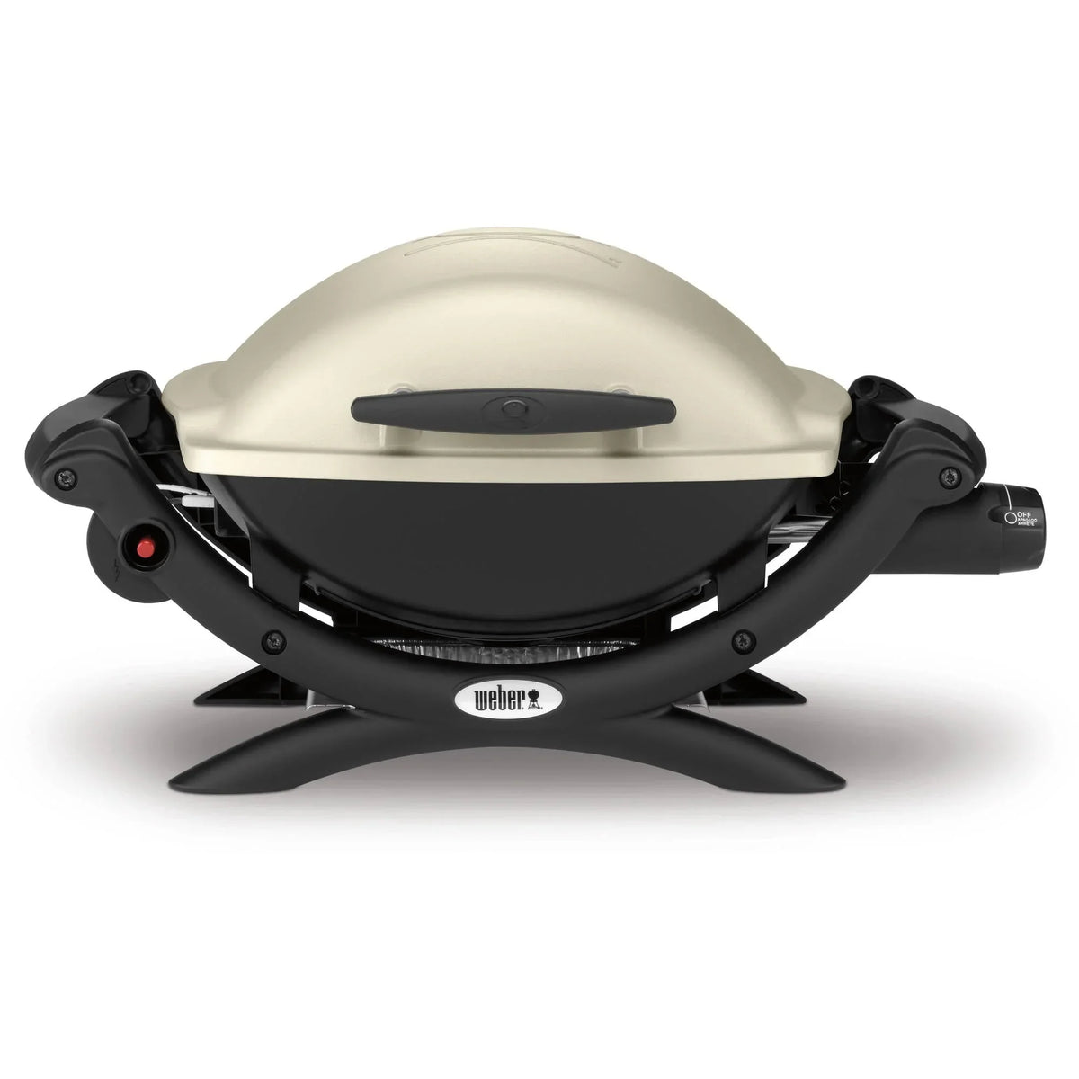 2026 NewWeber Q 1000 1-Burner Portable Gas Grill, Titanium