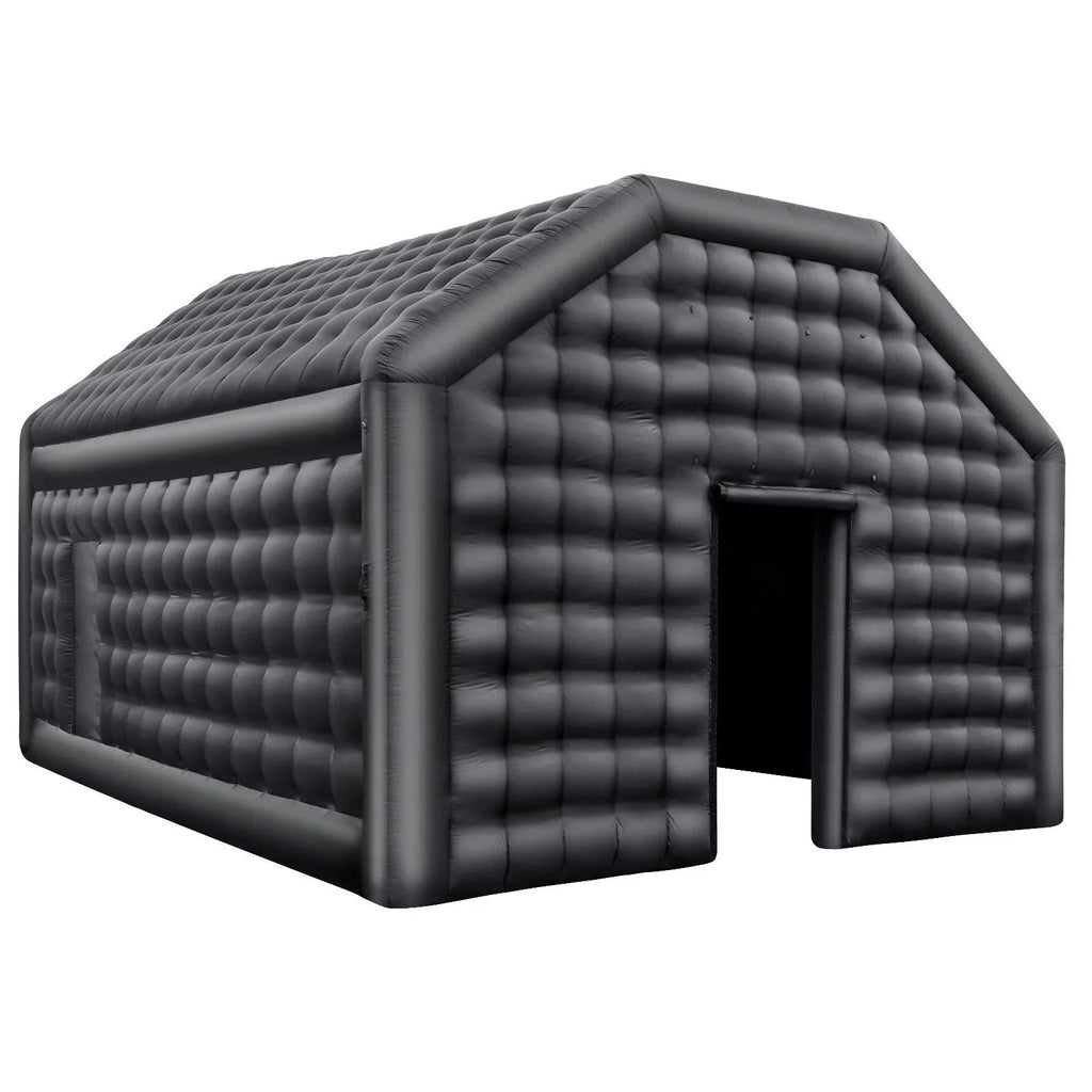 2026 NewInflatable Nightclub Tent - 12FT Tall Blow Up Party Shelter with Lights, Perfect for Festivals & Events