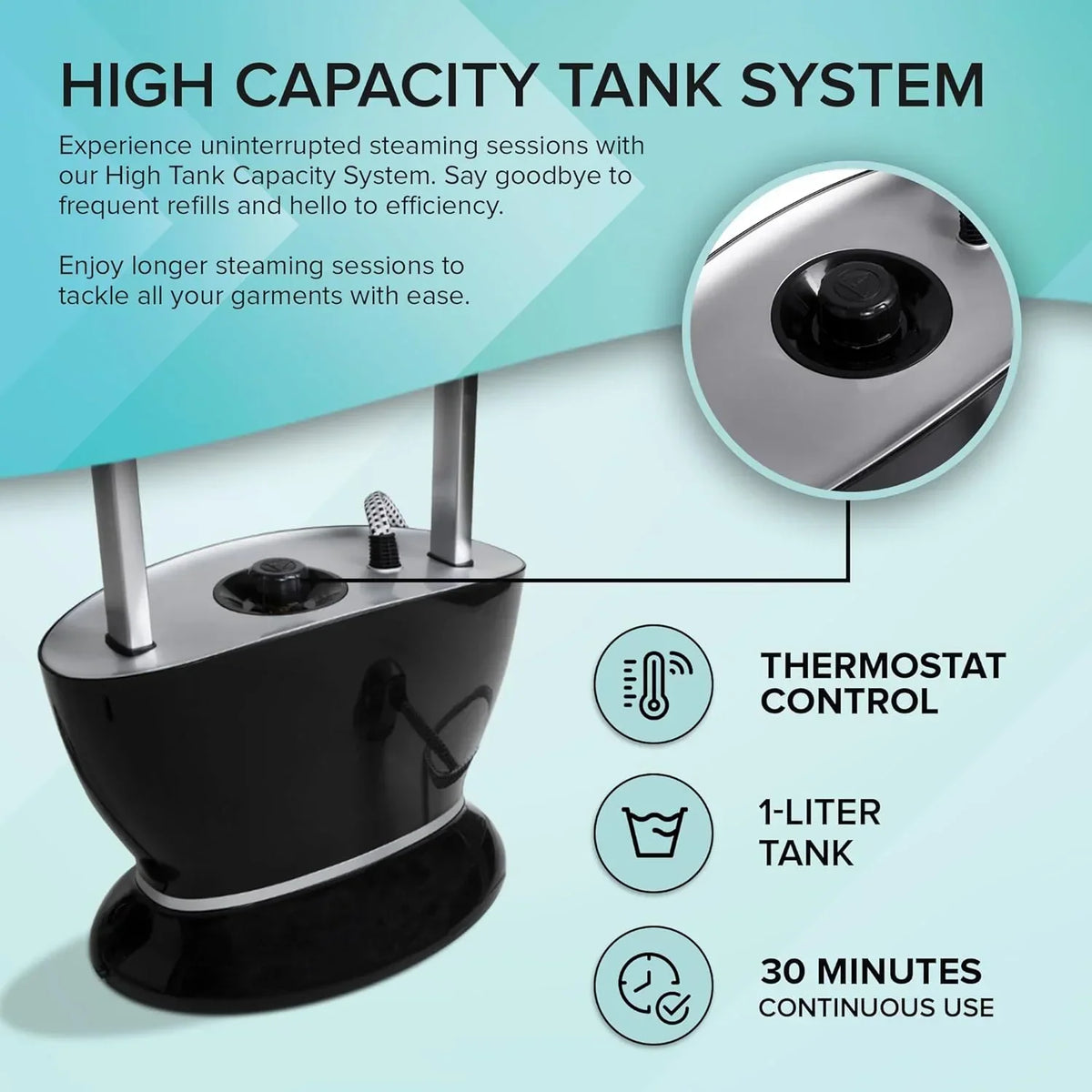 2026 NewSteam & Go All-in-One Garment Steamer & Clothes Iron with Ironing Board & Hanger