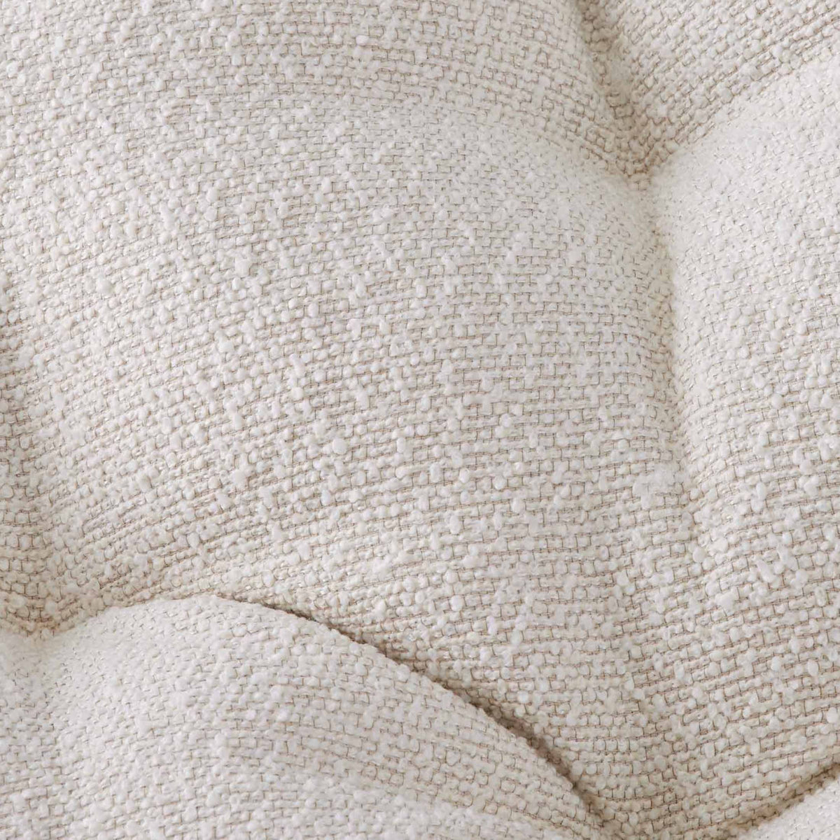 2026 NewBetter Homes & Gardens Double Papasan Accent Chair, Cream Boucle