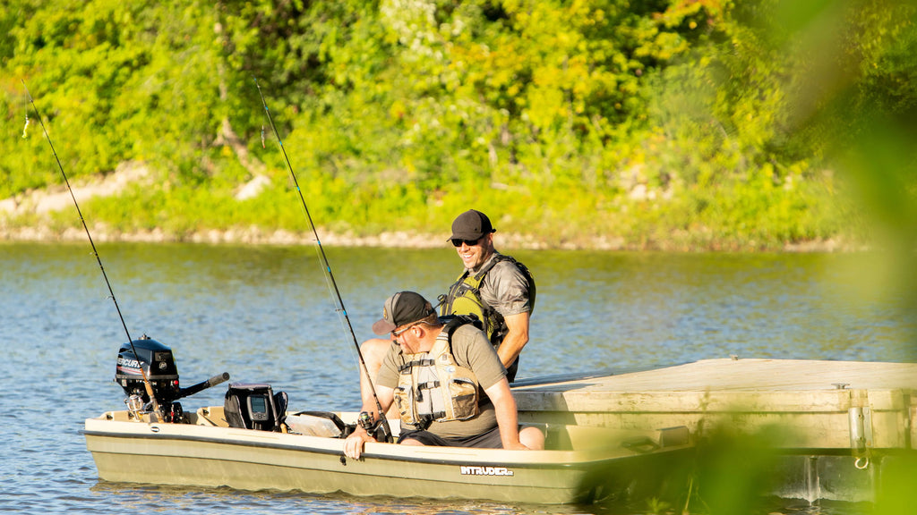 2026 NewPelican - Boat Intruder 12 - Jon Fishing Boat - 12 ft. - Great for Hunting/Fishing, Khaki/Beige