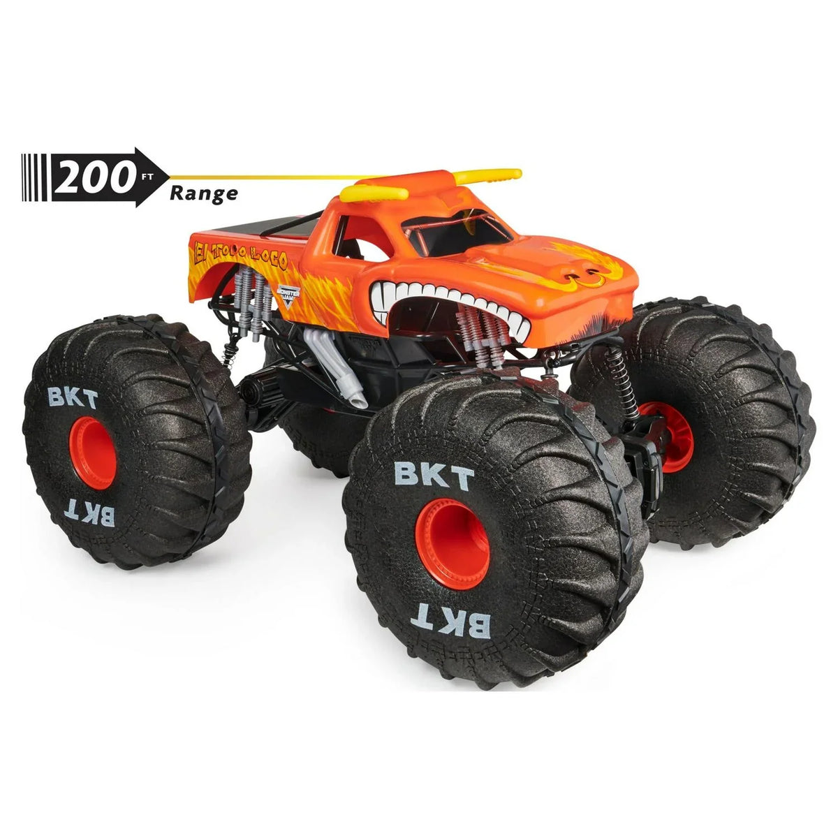 2026 NewMonster Jam MEGA El Toro Loco. Remote Control Monster Truck. 1:6 Scale