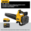 2026 NewDeWalt 20V MAX XR Brushless Cordless Handheld Blower Kit (5.0AH)