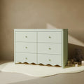 2026 NewStorkcraft Casablanca 6 Drawer Nursery Dresser, Sage