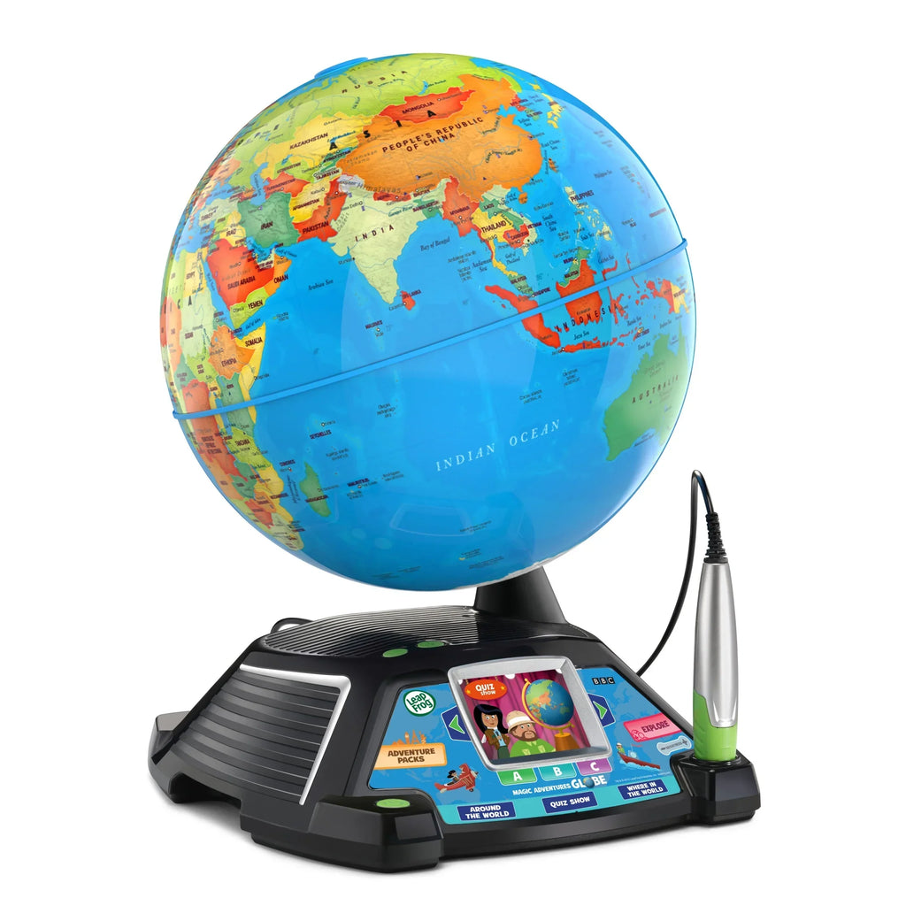 2026 NewLeapFrog Magic Adventures Globe with Accessories, Baby and Toddler Toys