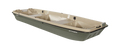 2026 NewPelican - Boat Intruder 12 - Jon Fishing Boat - 12 ft. - Great for Hunting/Fishing, Khaki/Beige