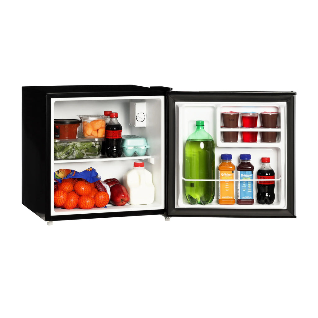 2026 NewMainstays 1.7 Cu. ft. Single Door Mini Refrigerator, Stainless Steel Look