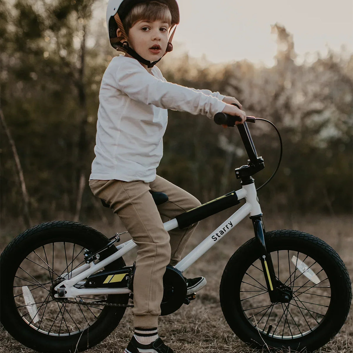 2026 NewGlerc 14 Inch Little Kids Bike BMX Style Bicycle with Training Wheels Coaster Brake for 3 4 5 Years Old Boys Girls, Blue