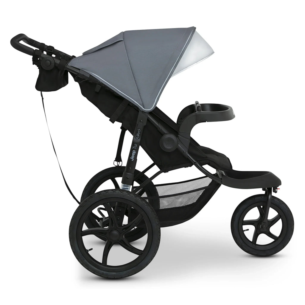 2026 NewJeep TurboGlyde Jogging Stroller by Delta Children, Black
