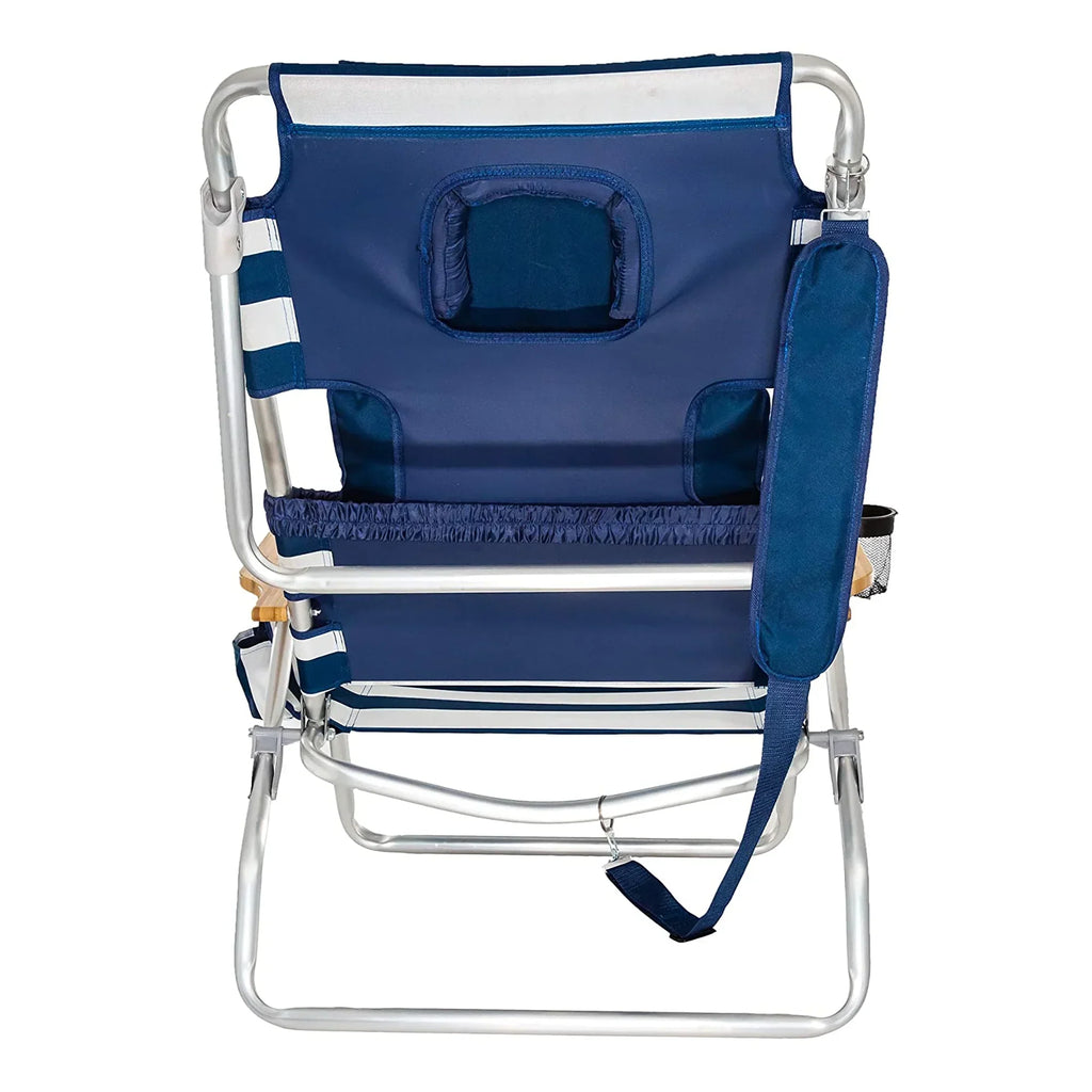 2026 NewOstrich Deluxe 3N1 Lightweight Outdoor Beach Lounge Chair w/Footrest, Pink