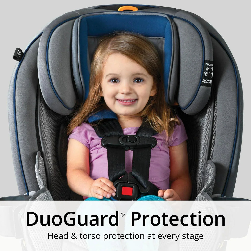 2026 NewChicco Fit4 Adapt 4-in-1 Convertible Car Seat - Vapor (Grey)