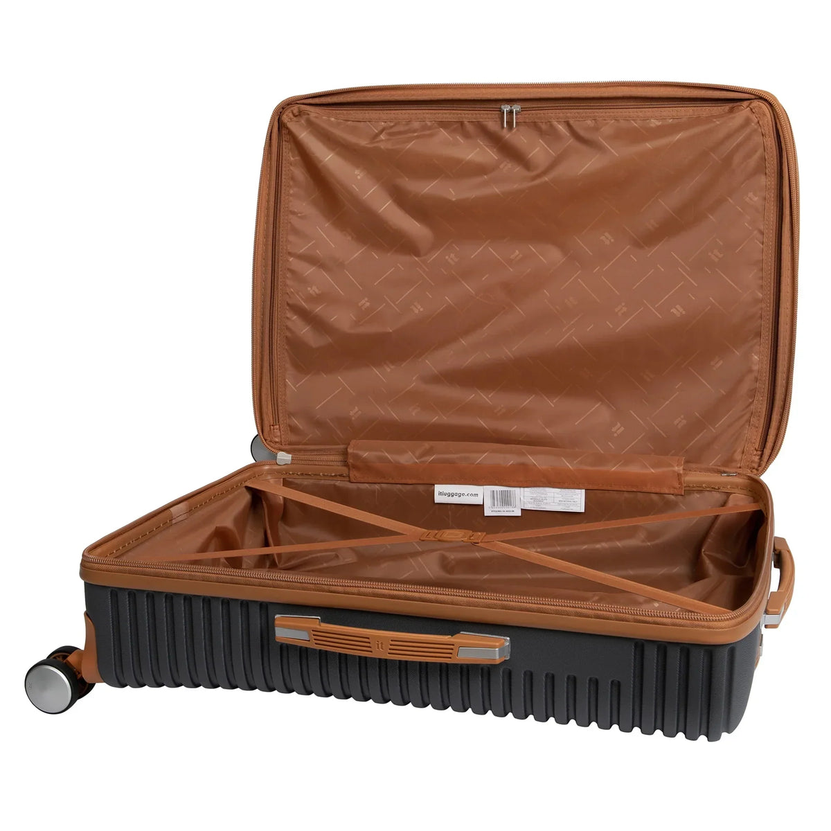 2026 Newit luggage Replicating 27" Hardside Expandable Checked Spinner Luggage, Gray