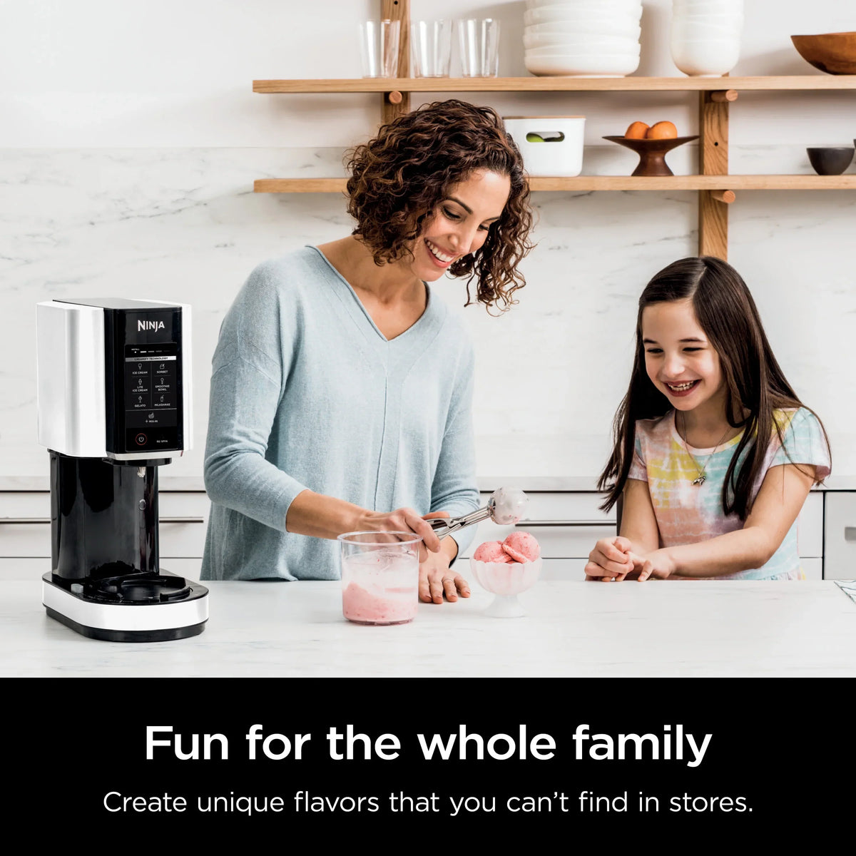 2026 NewNinja. CREAMi., Ice Cream Maker and Frozen Treat Maker with 7 One-Touch Programs, NC300WMWH